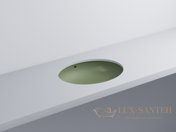 раковина встраиваемая снизу столешницы cielo enjoy ejlaspo ag, 520x445x185h мм, agave