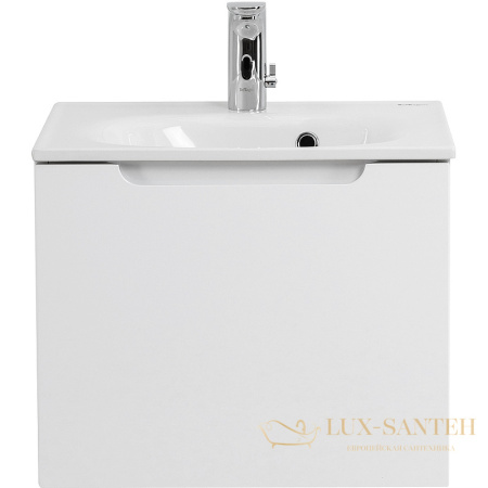тумба под раковину belbagno etna etna-500-1c-so-bl-p 50 см подвесная, bianco lucido