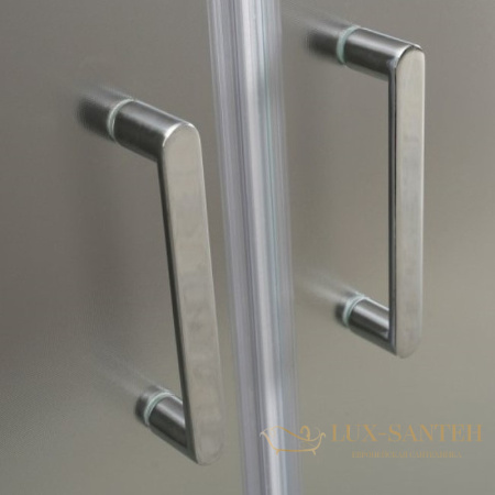 душевая дверь belbagno unique unique-bf-2-170/200-m-cr 200 см профиль хром, стекло матовое 