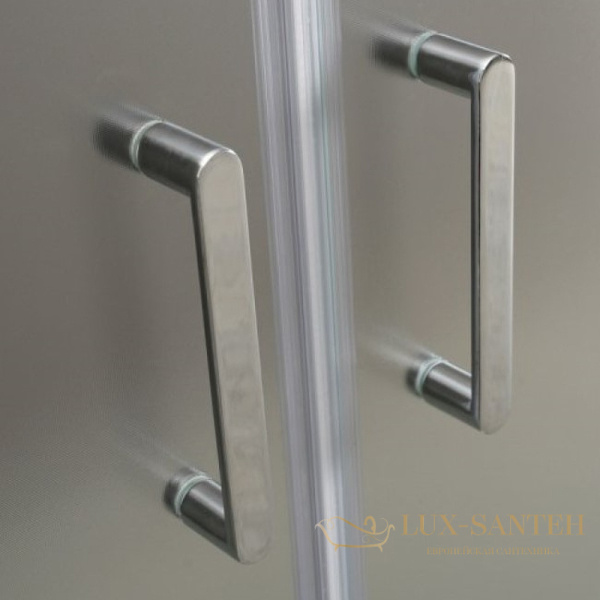 душевая дверь belbagno unique unique-bf-2-170/200-m-cr 200 см профиль хром, стекло матовое
