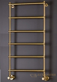 полотенцесушитель водяной margaroli sole 4424706obn, высота 107.2 см, ширина 53 см, состаренная бронза