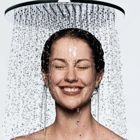верхний душ hansgrohe raindance s 300 air 1jet 27494000, потолочное подсоединение 100 мм, ½’