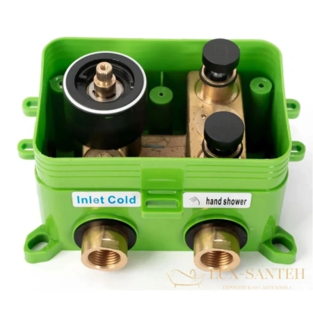 душевой комплект rea parker rea-p9142 250 мм, никель