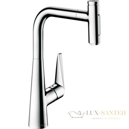 смеситель для кухни hansgrohe talis select m51 73867000 хром