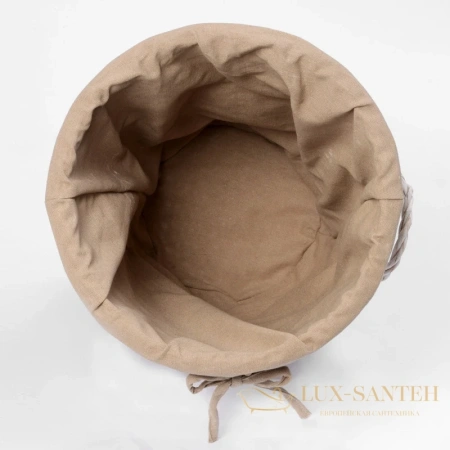 плетеная корзина wasserkraft aller wb-106-s для белья, белый