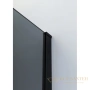 душевой уголок cezares slider-ah-1 slider-ah-1-90-100/110-grigio-nero 100-110x89,5 см, серый