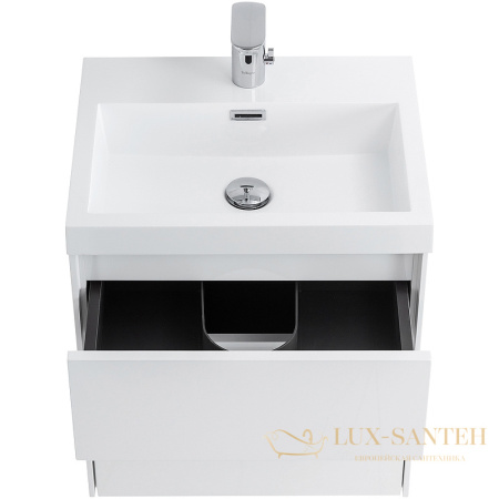 тумба под раковину belbagno pietra mini pietra mini-500as-2c-so-bl 50 см подвесная, bianco lucido