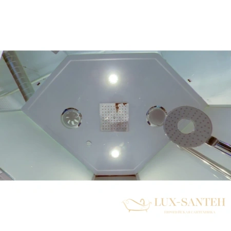 душевая кабина timo elta h-312 r 90x90x220 см, стекло прозрачное