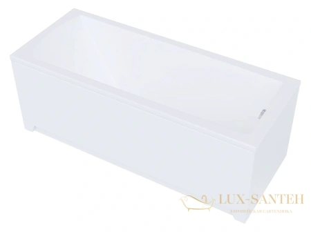 акриловая ванна aquatek либра new 150х70 lib150n-0000009 с фронтальным экраном (слив справа)