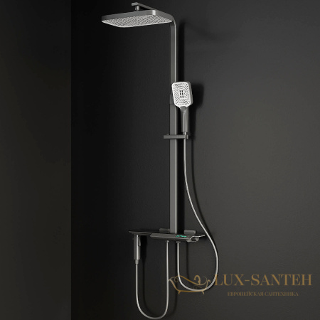 душевая система rgw shower panels 51140135-11 с термостатом sp-35gr, серый