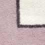 коврик wasserkraft ruwer bm-6709, белый, фиолетовый, черный