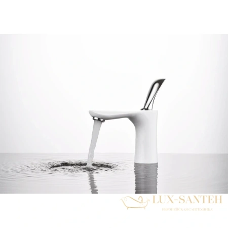 смеситель для раковины d&k venice.baciano da1032156, хром/белый