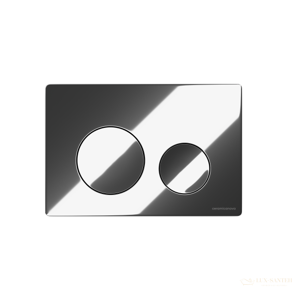 панель смыва ceramica nova balance circle cn12-001ch для инсталляции, хром глянцевый