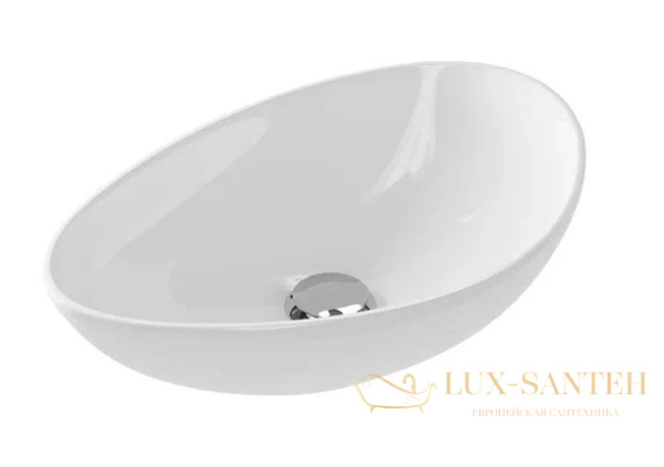 раковина cersanit moduo 55 leaf, 63571, цвет белый