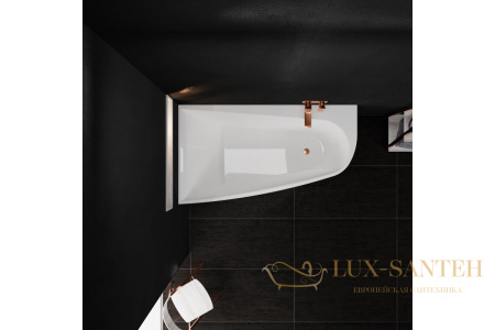 ванна акриловая vayer boomerang (eh) 150x90 l