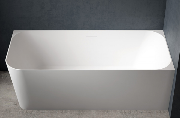 акриловая ванна abber ab9331-1.6 r, цвет белый