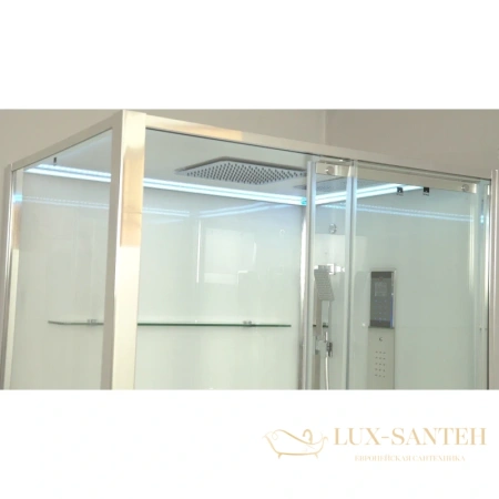 душевая кабина timo helma h-520 l 120x90x220 см, стекло прозрачное