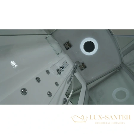 душевая кабина timo lux t-7715 120x90x225 см, стекло прозрачное