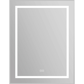 зеркало belbagno kraft spc-kraft-685-885-tch-warm 68.5 см с подсветкой, с подогревом, с сенсорным выключателем, серый