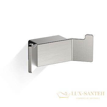 крючок двойной decor walther contract 0650477, нержавеющая сталь pvd