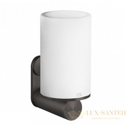 стакан gessi 316 accessories 54707.707 подвесной, black metal brushed
pvd/белый