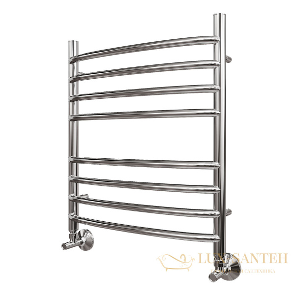 полотенцесушитель 500x600 водяной point альфа pn05156s п8, хром