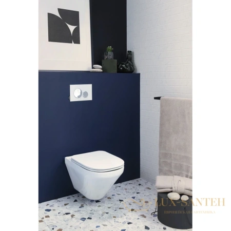 комплект jacob delafon modern life e21776ru-00: подвесной унитаз e77725-0 + e77168-0 + система инсталляции e29025-nf + e4316-cp, белый