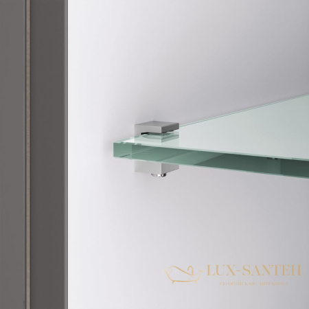 средний шкаф keuco stageline, 32811290001, 400x782x360 мм, к/ф: инокс матовый (лак матовый)/инокс матовый (стекло)