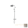 душевая система для душа almar velvet rain e405002.nb, с термостатом, никель брашированный