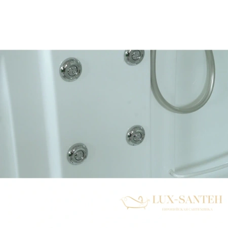 душевая кабина timo lux t-7715 120x90x225 см, стекло прозрачное