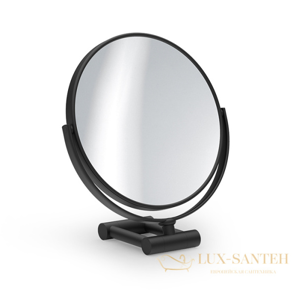 косметическое зеркало 170 мм, настольное decor walther spt 50 10x, 0118360, увеличение x10, черный матовый