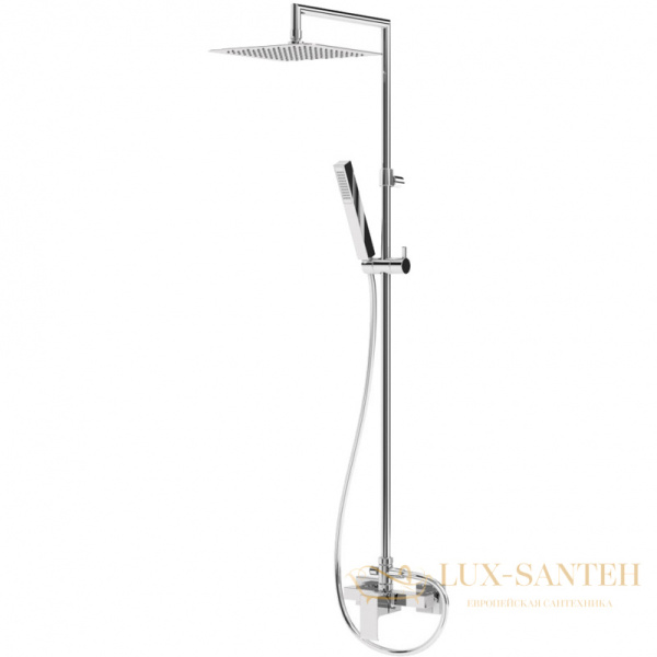душевая система cezares porta porta-cd-01, хром