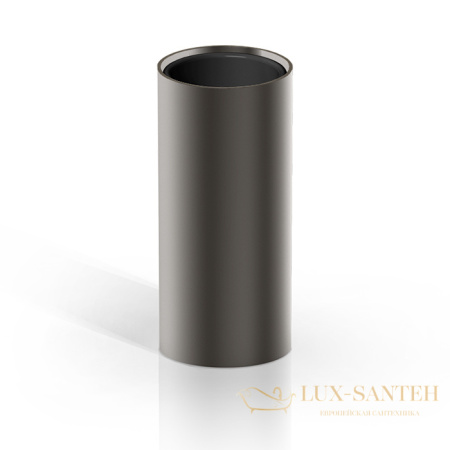 стакан для зубных щеток настольный decor walther mikado smb, 0523366, черный хром pvd