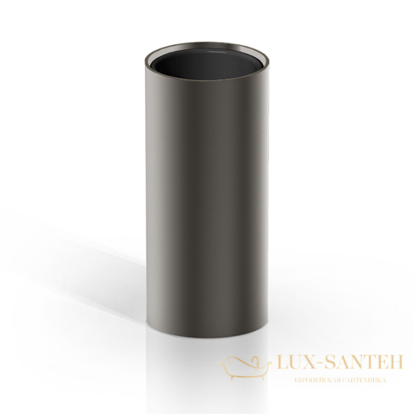 стакан для зубных щеток настольный decor walther mikado smb, 0523366, черный хром pvd