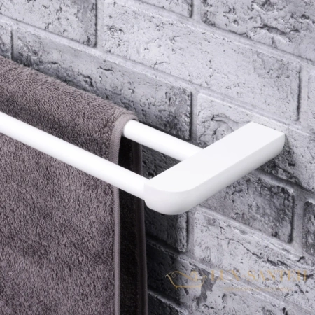 полотенцедержатель двойной wasserkraft kammel k-8340w 65,5 см, белый