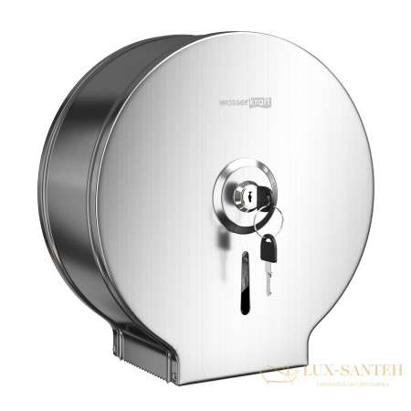 диспенсер туалетной бумаги wasserkraft k-10025, никель матовый