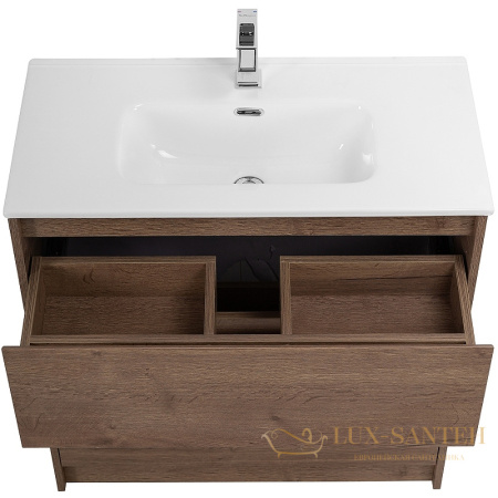 тумба под раковину belbagno kraft 39 kraft39-800/390-2c-pia-rt 80 см, rovere tabacco