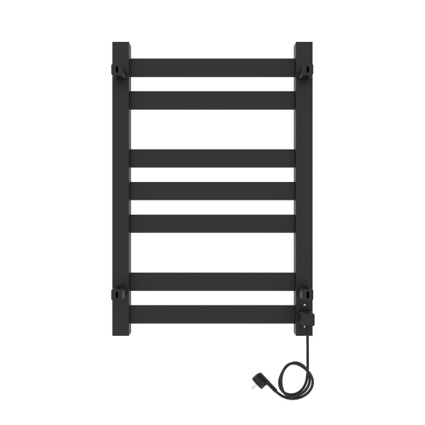 полотенцесушитель с/т laris гефест чкч п7 500/800 левый тэн черный матовый 73207616 ru