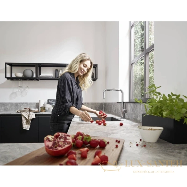 смеситель для кухни hansgrohe talis m54 u 220 72806000