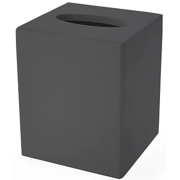 контейнер для бумажных салфеток 3sc mood mn71a, черный матовый