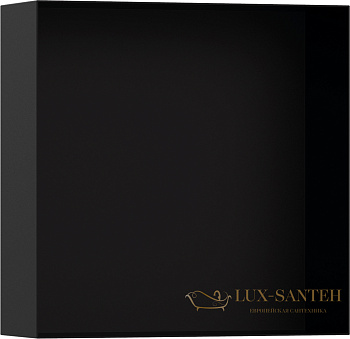 полка hansgrohe xtrastoris minimalistic 56073670 матовая черная