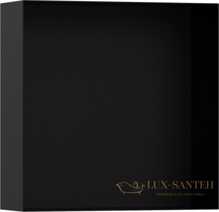 полка hansgrohe xtrastoris minimalistic 56073670 матовая черная