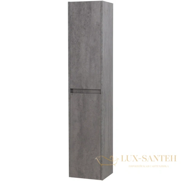 пенал подвесной belbagno kraft kraft-1600-2a-sc-cg-r, cemento grigio