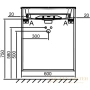 тумба jacob delafon odeon rive gauche eb2530-r7-n14 60 см, серый антрацит