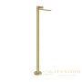 смеситель для раковины напольный gessi inverso diamantato 73695.727, brass brushed pvd