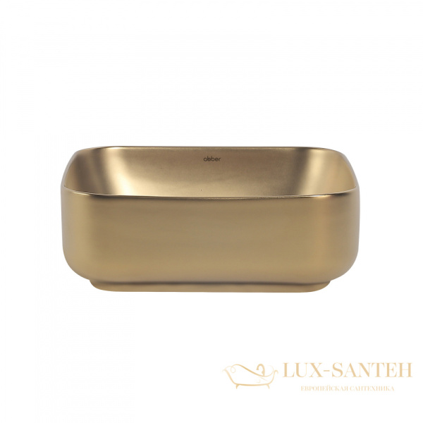 раковина накладная abber rechteck ac2211mmg, 38,5х38,5 см, 