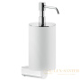 дозатор gessi rilievo 59513.031 подвесной, хром/белый