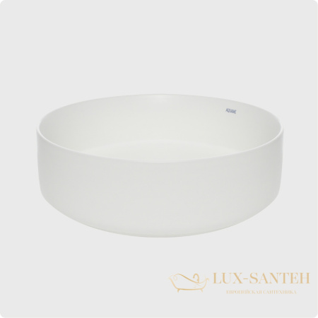 раковина накладная aquame aqm5012mw, 355 мм, белый матовый