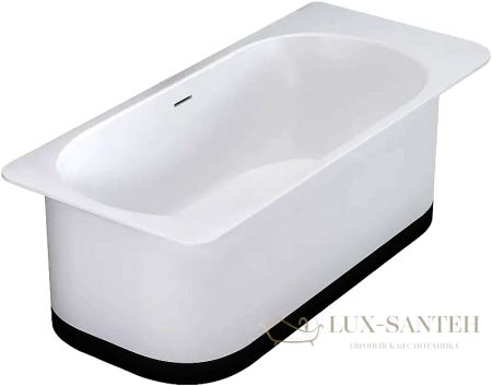 ванна salini ninfea 102721m s-stone 180x82 см, белый