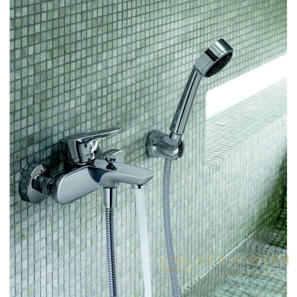 смеситель kludi objekta 326530575 для ванны, хром